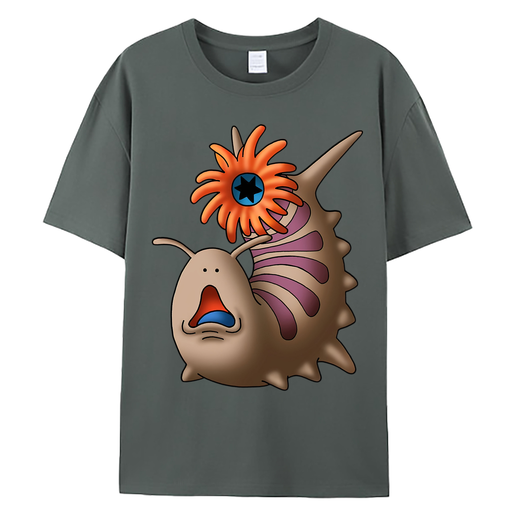 （画像用） ドラゴンクエスト Doragon Kuesuto Dragon Quest 綿100％ メンズ半袖Tシャツ｜肌触りやわらか＆通気性